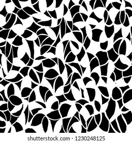 Brush pattern. Grunge background. Vector.