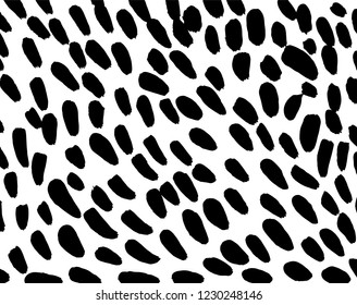 Brush pattern. Grunge background. Vector.