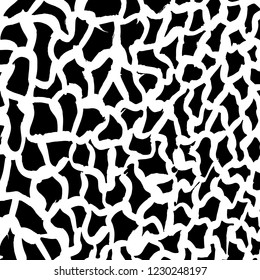 Brush pattern. Grunge background. Vector.