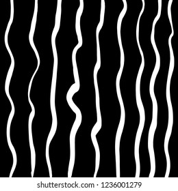 Brush pattern. Grunge background. Vector.