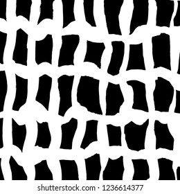 Brush pattern. Grunge background. Vector.