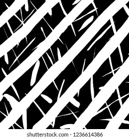 Brush pattern. Grunge background. Vector.