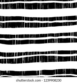 Brush pattern. Grunge background. Vector.