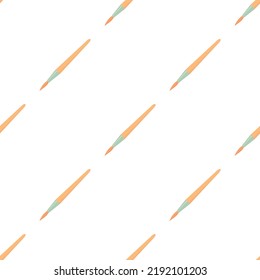 Brush pattern seamless background texture repeat wallpaper geometric vector