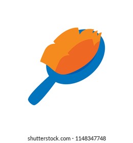 Brush Pet Logo Icon Design