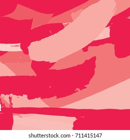 Brush pink stripes made background.