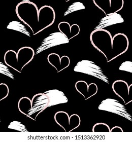 Brush print sketch. Pattern texture pastel stroke. Abstract drawn. Colorful brush print sketch.