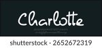 Brush script vector font with texture. Creative hand drawn uppercase and lowercase. Classic lettering fashion designs Typography script decorative vintage concept vector illustration