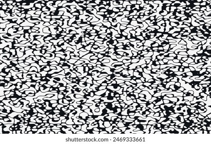 Cepillo patrón sin costuras. Abstractas textura grunge. Fondo blanco y negro dibujado a mano. Se puede utilizar para superposición de efectos. Fondo gráfico. Repitiendo composición contemporánea mono.with efecto de ruido y desenfoque