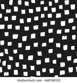 Brush seamless pattern.Vector background.