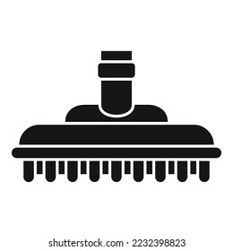 Brush service icon simple vector. Pool cleaning. Pump repair