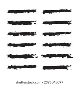Brush Set Collection Element Design