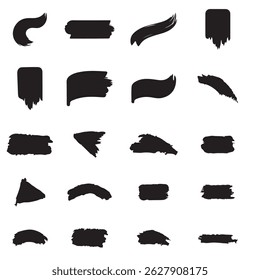Brush Shape Vector Design and Illustration