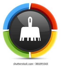 brush sign icon
