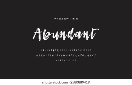 BRUSH Signature Font Calligraphy Logotype Script Brush Font Type Font lettering handwritten. Handwrite Brush font for lettering quotes. Hand drawn brush style modern calligraphy.