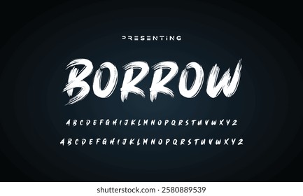 BRUSH Signature Font Calligraphy Logotype Script Brush Font Type Font lettering handwritten. Handwrite Brush font for lettering quotes. Hand drawn brush style modern calligraphy.