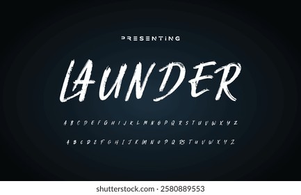 BRUSH Signature Font Calligraphy Logotype Script Brush Font Type Font lettering handwritten. Handwrite Brush font for lettering quotes. Hand drawn brush style modern calligraphy.