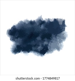 brush of splash shades watercolor.vector creative illustration.