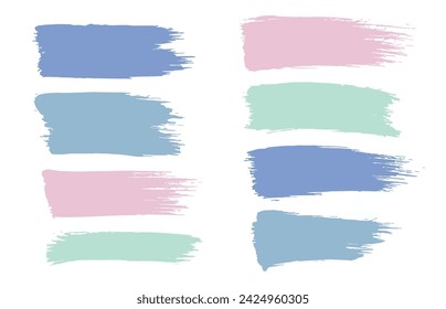 Brush stroke 1, vector illustration