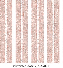 Pincel de trazo abstracto patrón de rayas texturadas bohemias texturizadas rayas rosadas sobre fondo blanco,