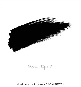 brush stroke abstract watercolor background.Vector paint illustration.