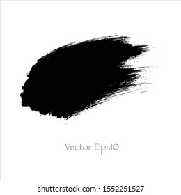 brush stroke abstract watercolor background.Vector paint illustration.