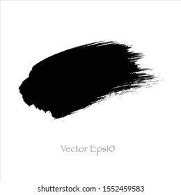 brush stroke abstract watercolor background.Vector paint illustration.