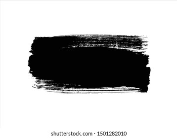 brush stroke black watercolor background.vector creative illustration background.