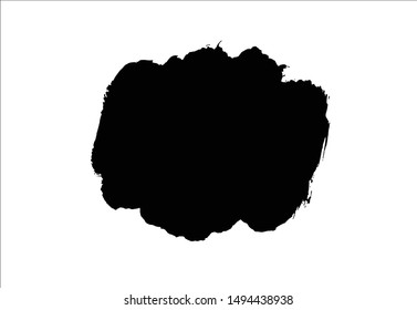 brush stroke color watercolor.vector creative illustration image.