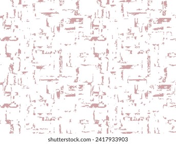 Brush stroke design element. pink watercolor textures pattern of cracks, scuffs, chips, stains, ink spots, lines,Seamless pattern. Modern stylish abstract texture. Geometric brush effect design