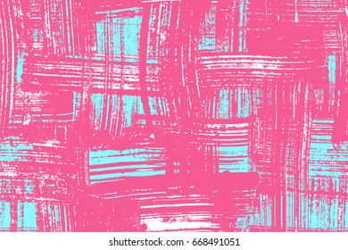 Brush stroke expressive seamless pattern. Vector Illustration