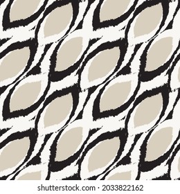 Brush stroke fur pattern design for fashion prints, homeware, graphics, backgrounds