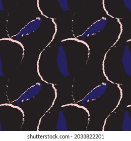 Brush stroke fur pattern design for fashion prints, homeware, graphics, backgrounds