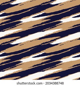 Brush stroke fur pattern design for fashion prints, homeware, graphics, backgrounds