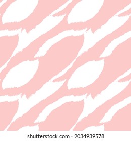 Brush stroke fur pattern design for fashion prints, homeware, graphics, backgrounds