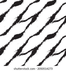 Pinselstrich-Fell-Design für Modedrucke, Heimwaren, Grafiken, Hintergründe