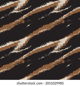 Brush stroke fur pattern design for fashion prints, homeware, graphics, backgrounds