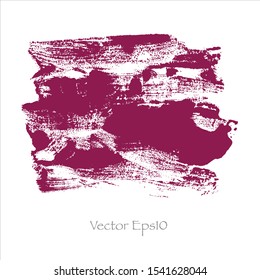 brush stroke grunge banner.Vector paint background.