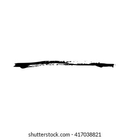 Brush Stroke Grunge Vector Textured