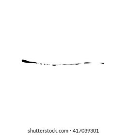Brush Stroke Grunge Vector Textured
