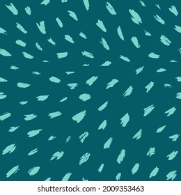 Rastreo de pincel pintado a mano sin costuras. Impresión de la piel de los animales vectores. Textura orgánica elegante de moda