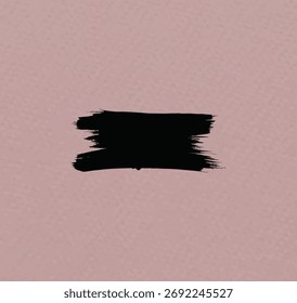 brush stroke header on pink background