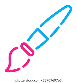 Brush Stroke icon illustration for web, app, infographic, etc
