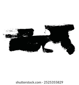 Brush stroke illustration vector file