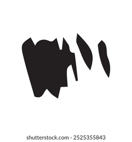 Brush stroke illustration vector file