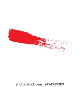 Brush stroke isolated on white background design eps 10