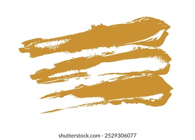 Trazo de pincel aislado sobre fondo blanco. Tinta trazo abstracto. Pincelada de acuarela. Maqueta de diseño.