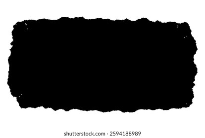 Brush stroke isolated on white background. Black paint brush. Grunge texture stroke line	