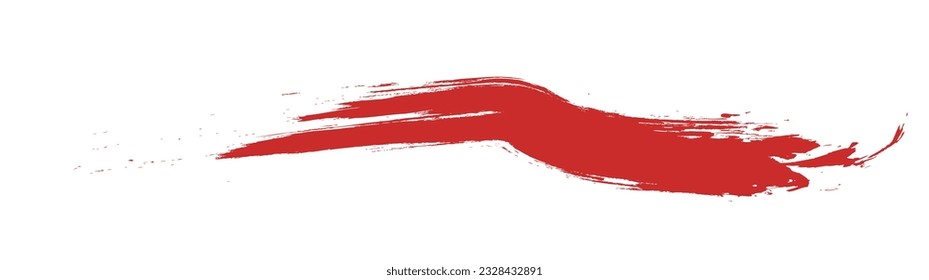 
brush stroke. Japanese design material.