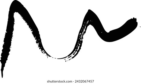 Brush stroke line element, grunge charcoal hand drawn hatches scribble marker art brushes line, 
chalk texture doodle drawing design illustration 